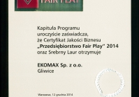 Drużyna piłkarskich piątek futsalowych  EKOMAX