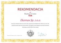 Rekomendacja Business Centre Club