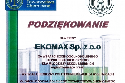 XXIII Ogólnopolski Konkurs Chemiczny