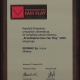 Certyfikat Fair Play 2020